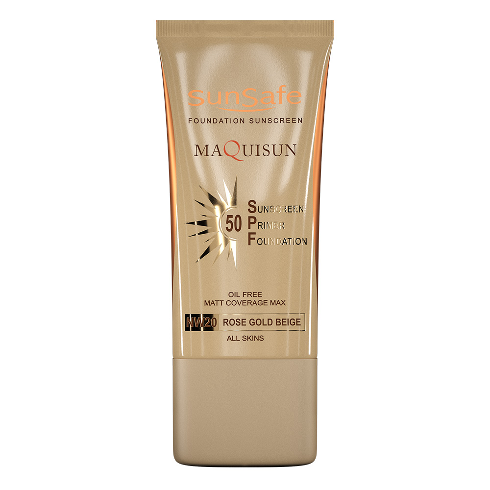 سان سیف کرم ضد آفتاب رنگی مکی سان NW20 اس پی اف 50