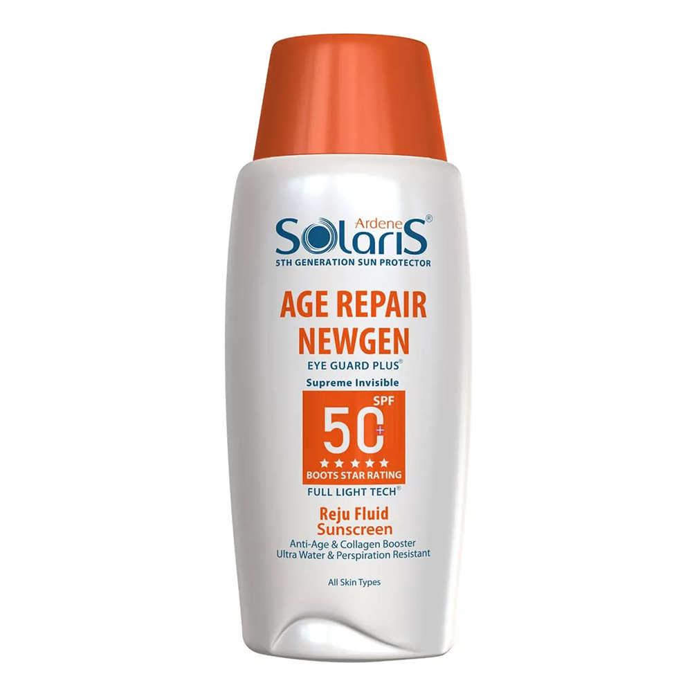 آردن سولاریس فلوئید ضد آفتاب ایج ریپیر نیوژن بدون رنگ SPF 50