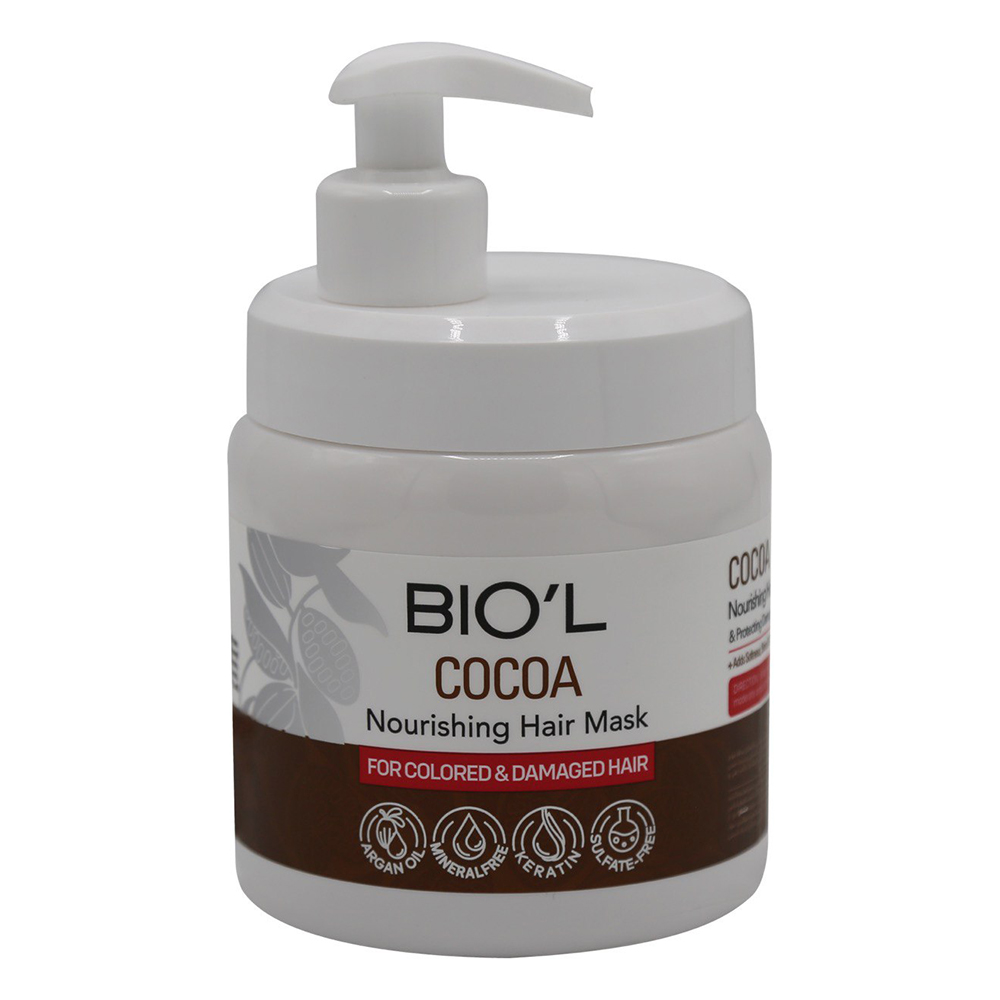 بیول ماسک مو کاکائو