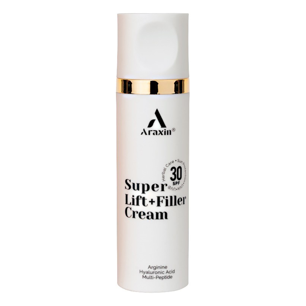آراکسین کرم سوپر لیفت و فیلر صورت SPF30
