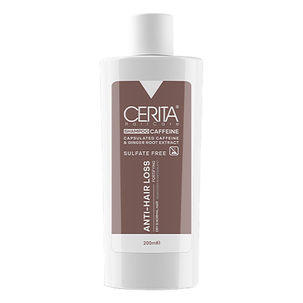 سریتا شامپو کافئین بدون سولفات