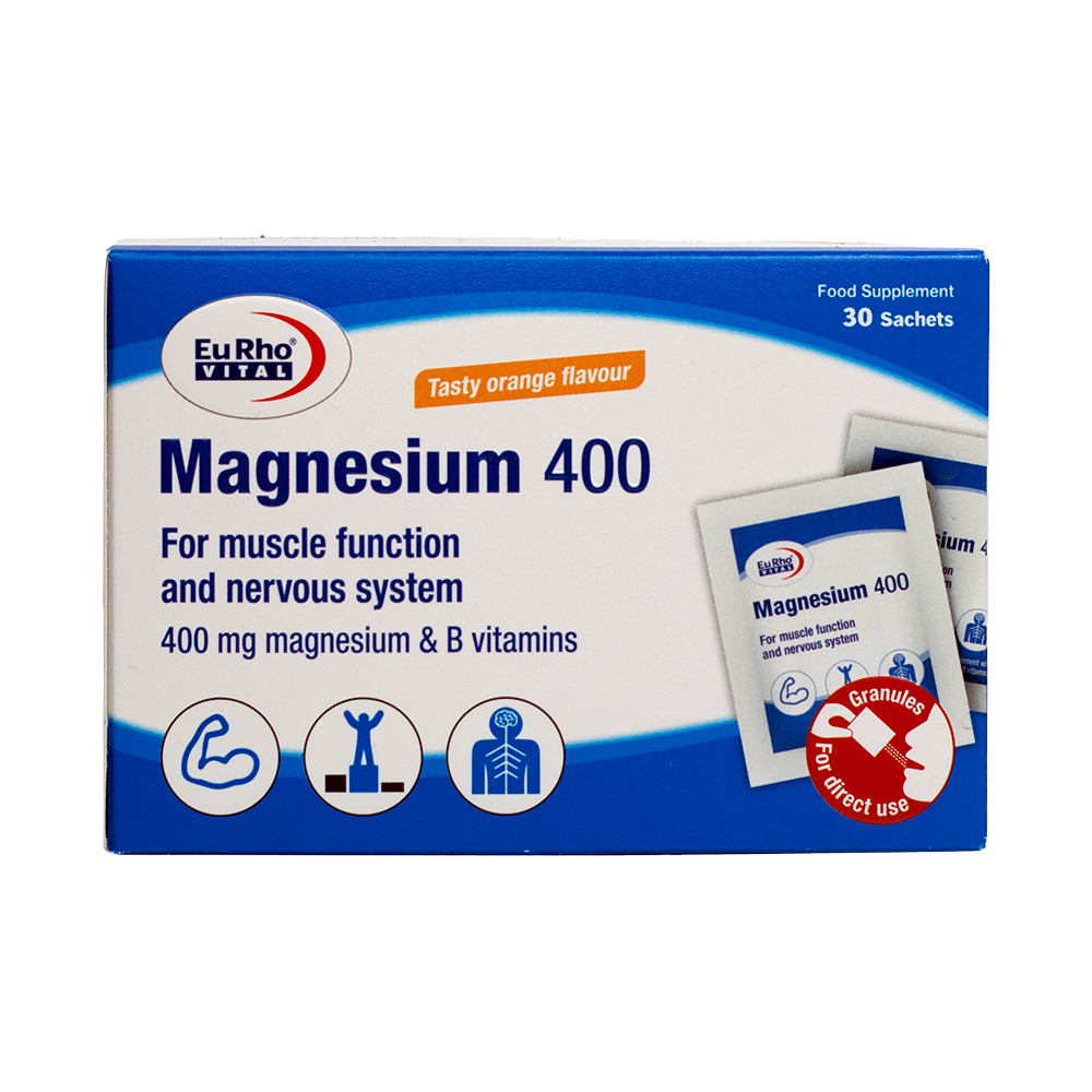 یوروویتال ساشه منیزیم 400