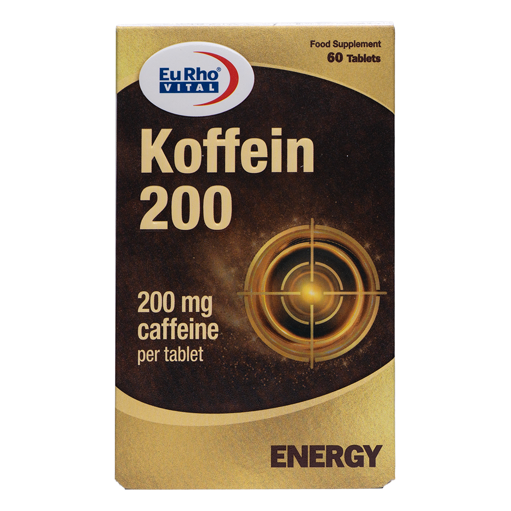 یوروویتال قرص کافئین 200