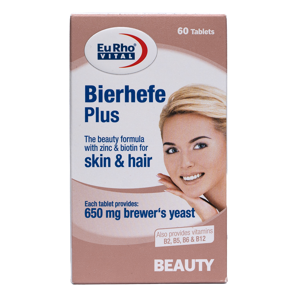 یوروویتال قرص بیرهف پلاس مخمر آبجو