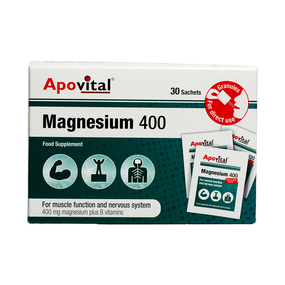 آپوویتال ساشه منیزیم 400