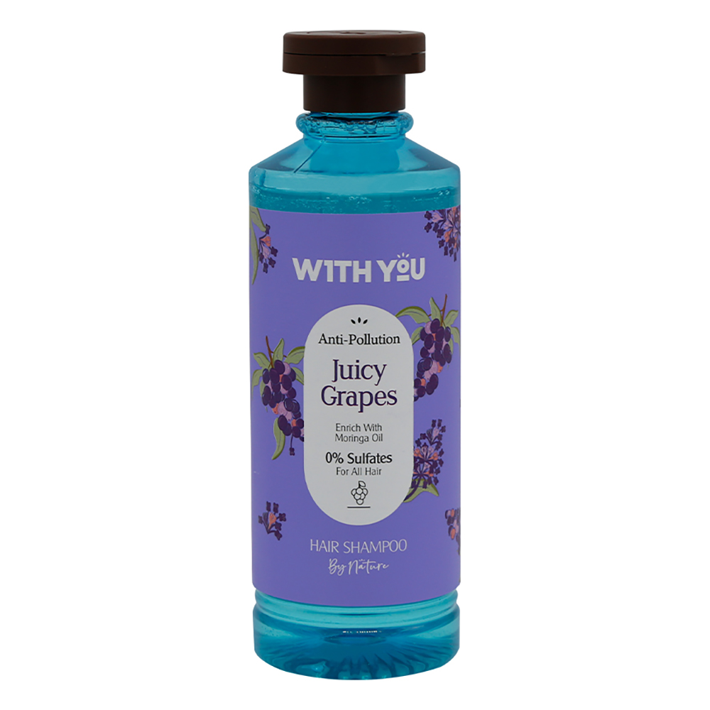 ویت یو شامپو ضدآلودگی حاوی انگور و روغن مورینگا