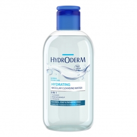 هیدرودرم میسلار واتر 3 در 1 چشم لب و صورت مناسب پوست های خشک و کم آب