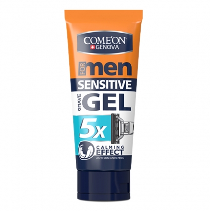 کامان ژل اصلاح مردانه ضد حساسیت مناسب پوست های خشک و حساس