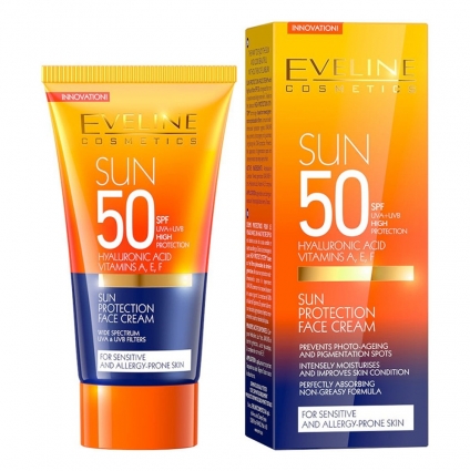 اولاین ضد آفتاب سان مناسب پوست های حساس SPF50