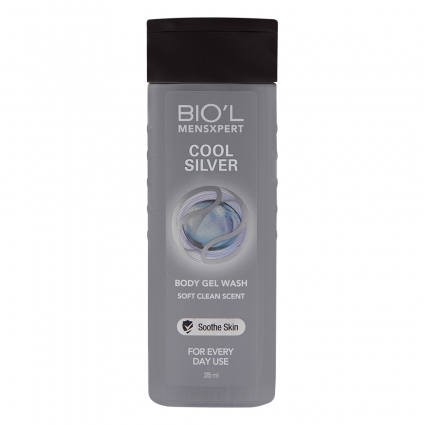 بیول شامپو بدن مردانه کول سیلور