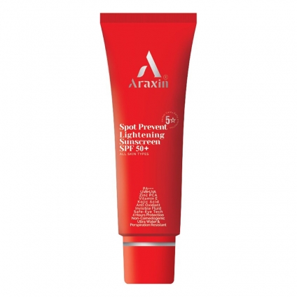 آراکسین کرم ضد آفتاب روشن کننده و ضد لک فیوژن واتر SPF50