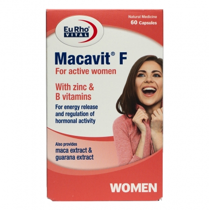 یوروویتال کپسول ماکاویت اف بانوان