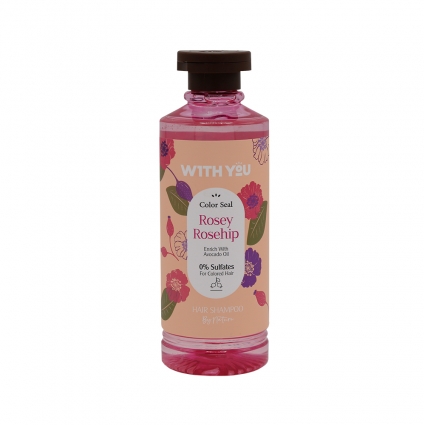 ویت یو شامپو موهای رنگ شده حاوی رز هیپ و روغن آووکادو