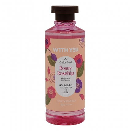 ویت یو شامپو موهای رنگ شده حاوی رز هیپ و روغن آووکادو