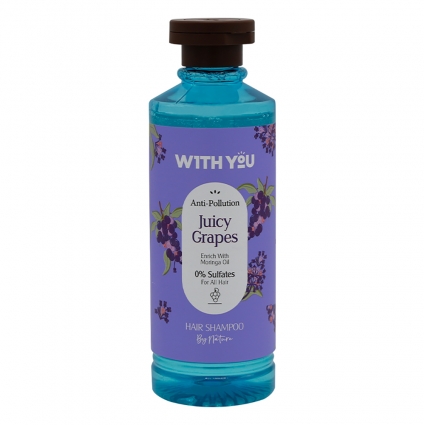 ویت یو شامپو ضدآلودگی حاوی انگور و روغن مورینگا
