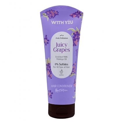 ویت یو نرم کننده موی سر ضد آلودگی حاوی انگور و روغن مورینگا