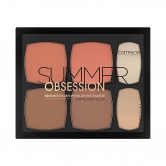 کاتریس پالت رژ گونه و هایلایتر Summer Obsession