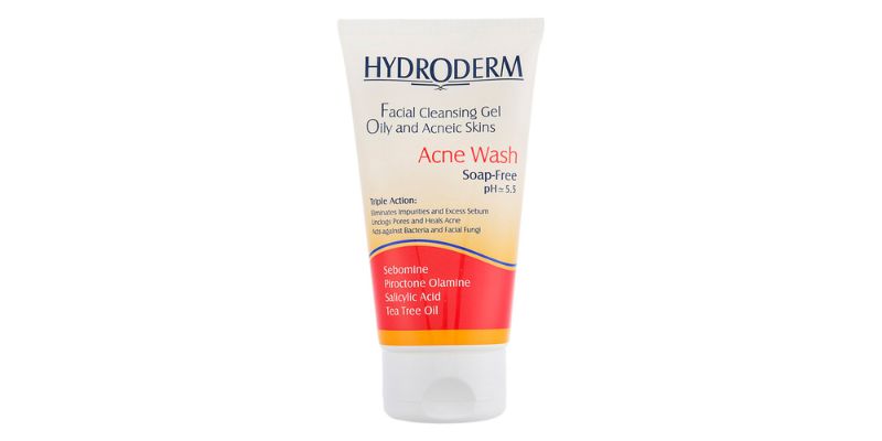  ژل شست‌وشوی صورت پوست چرب هیدرودرم | Hydroderm Facial Cleansing Gel For Oily And Acneic Skin