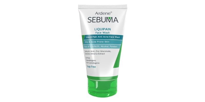 ژل شست‌وشوی صورت ضد جوش پوست چرب لیکویی‌پین آردن سبوما |Ardene Sebuma Liquipain Face Wash Liquid Anti Acne For Oily And Acne Pron Skin