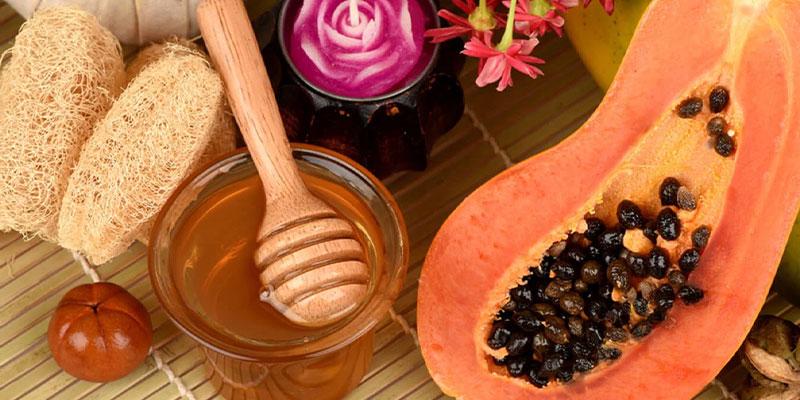 ماسک عسل و پاپایا برای صورت