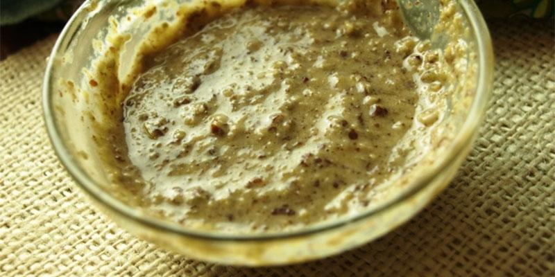 ماسک عسل و جو دوسر و رازیانه برای صورت