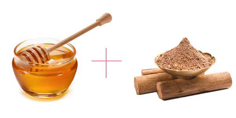 ماسک عسل و چوب صندل برای صورت