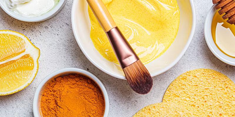 ماسک عسل و زردچوبه